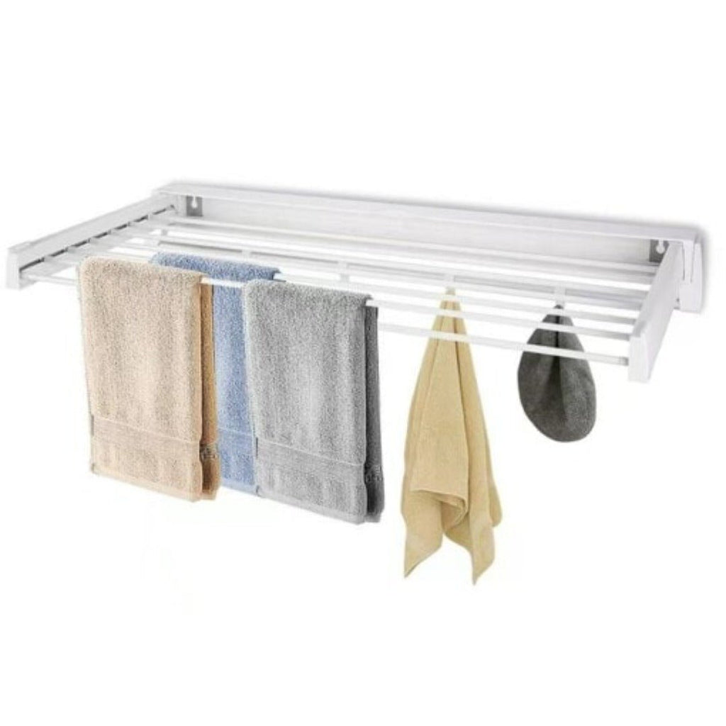 Siopsrl| AetherDry™ | Foldable Wall-Mounted Drying Rack | Space-Saving Laundry Solution for Efficient Drying in Small Spaces