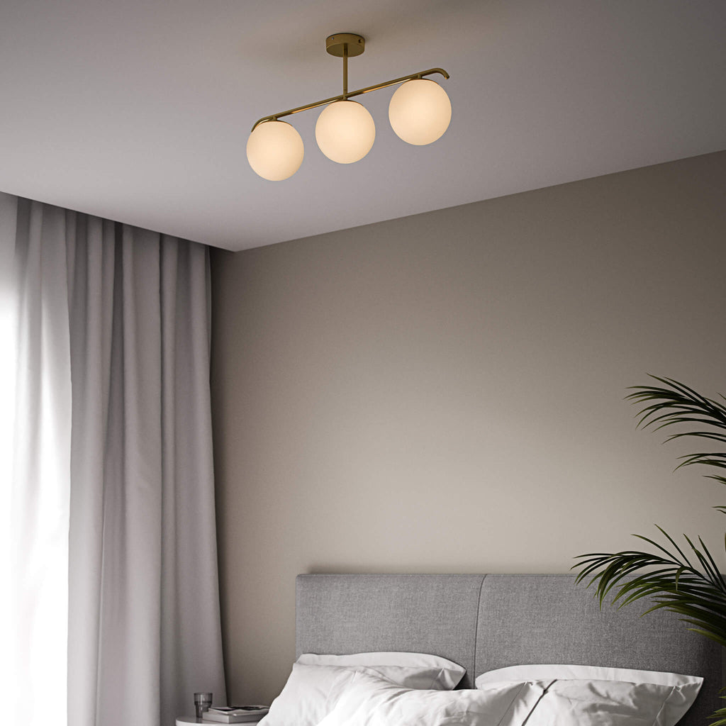 Siopsrl| Ceiling Lamp with 3 Light Sources