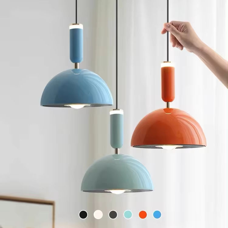Siopsrl| Nordic Macaron Pendant Light | Aluminum and Acrylic