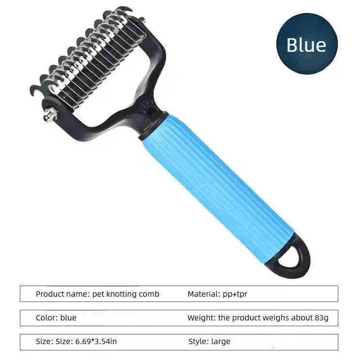 Double Sided Dog Detangling Comb