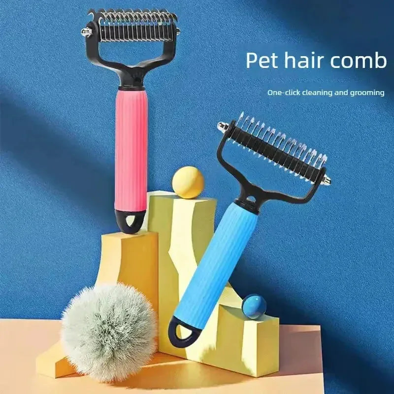 Double Sided Dog Detangling Comb