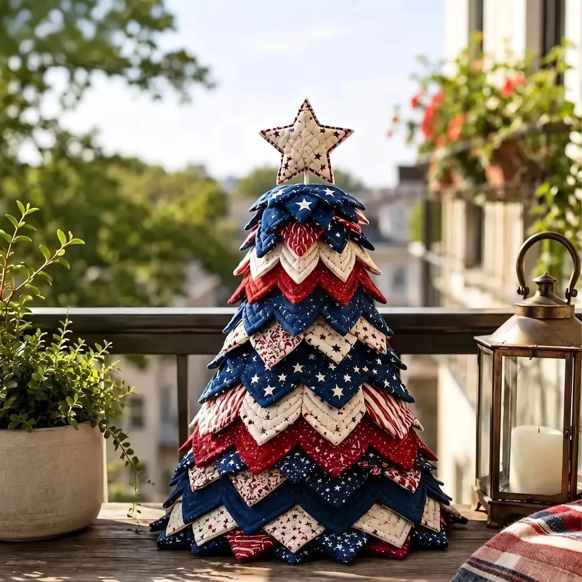Quilted DIY Tabletop Tree Kit