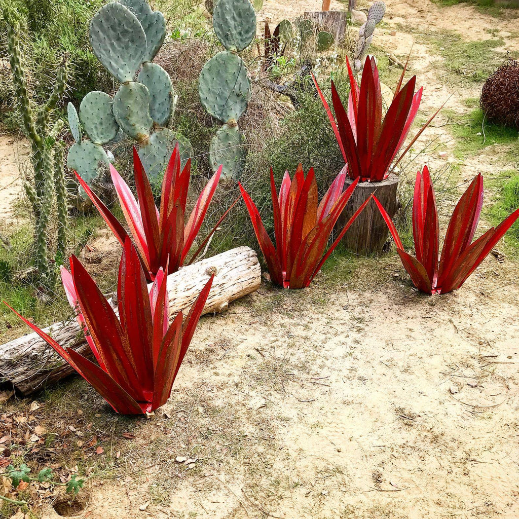 Siopsrl| Eternal Agave – Handcrafted Rust-Proof Metal Garden Sculpture for Indoor & Outdoor Decor