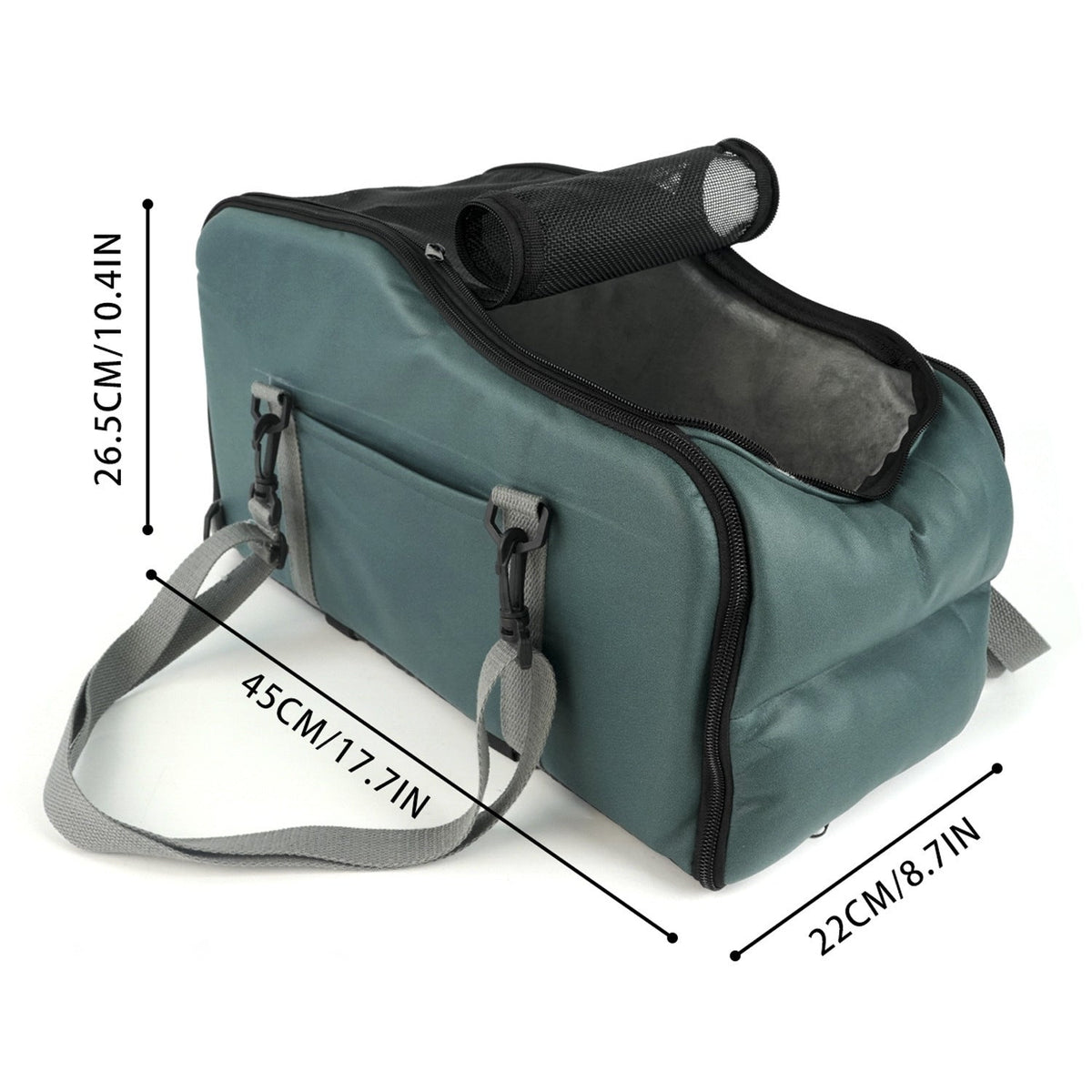 Siopsrl Portable Pet Car Seat for Safer, Comfier Small-Pet Rides
