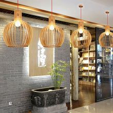 Siopsrl| Handmade Wooden Pendant Light
