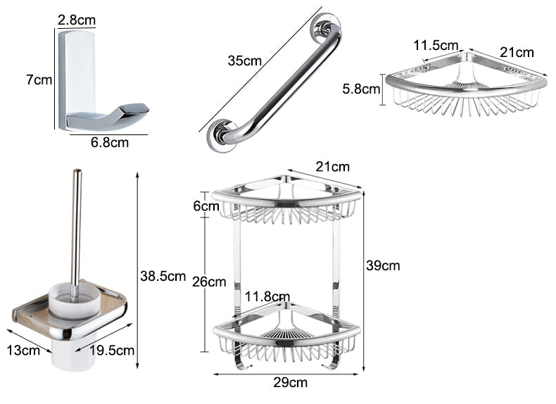 Siopsrl| Original Bathroom Hardware Set