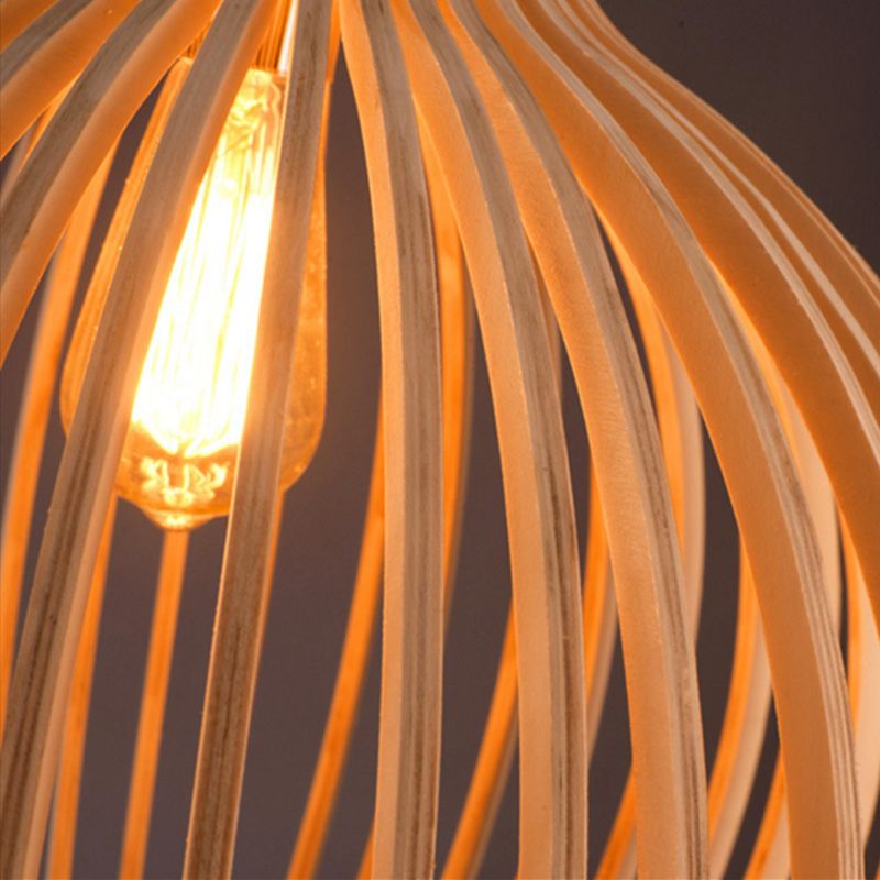Siopsrl| Handmade Wooden Pendant Light