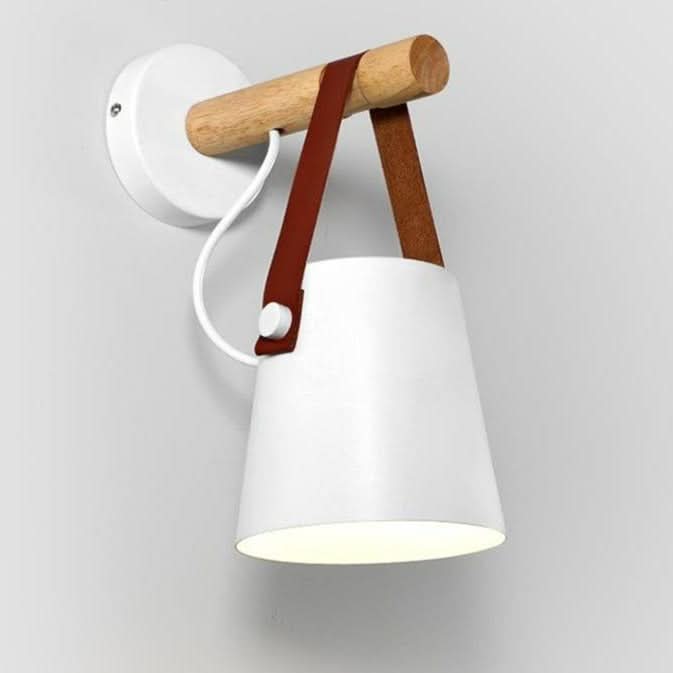 Siopsrl| Wooden Nordic Wall Lamp – Minimalist Hanging Light Fixture