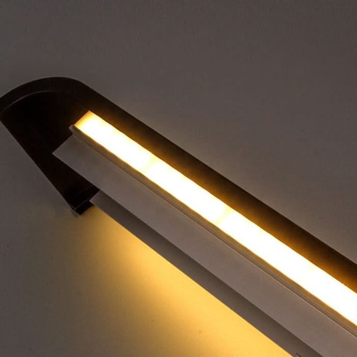 Siopsrl| Contemporary LED Wall Lamp – Sleek Black Aluminum Light