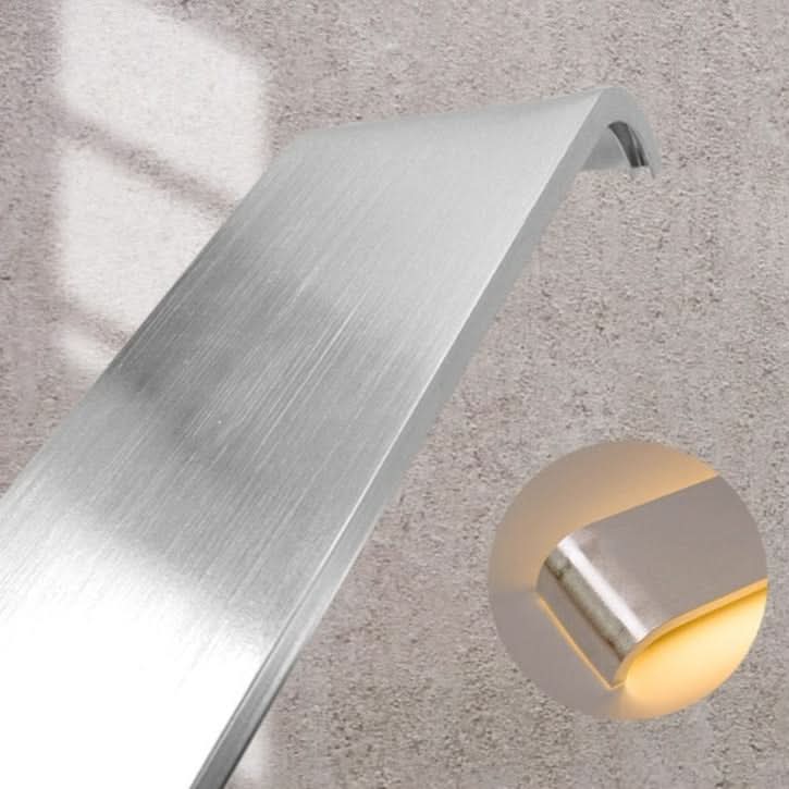 Siopsrl| Contemporary LED Wall Lamp – Sleek Black Aluminum Light
