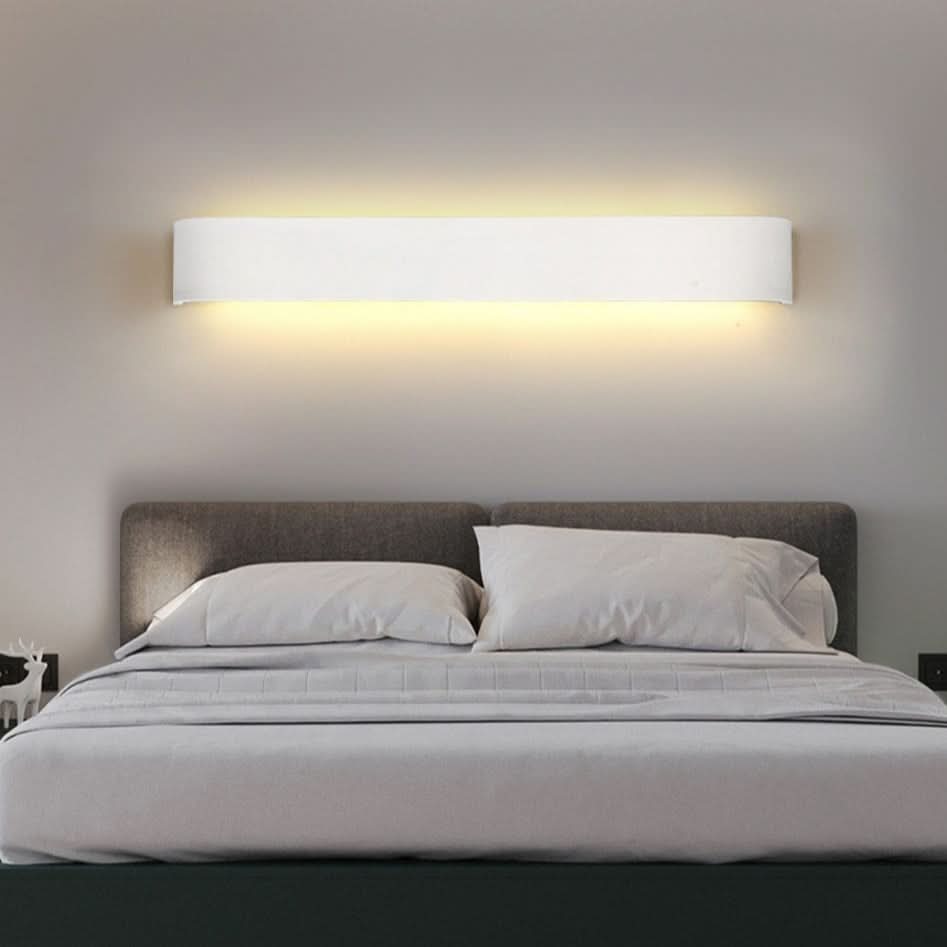 Siopsrl| Contemporary LED Wall Lamp – Sleek Black Aluminum Light