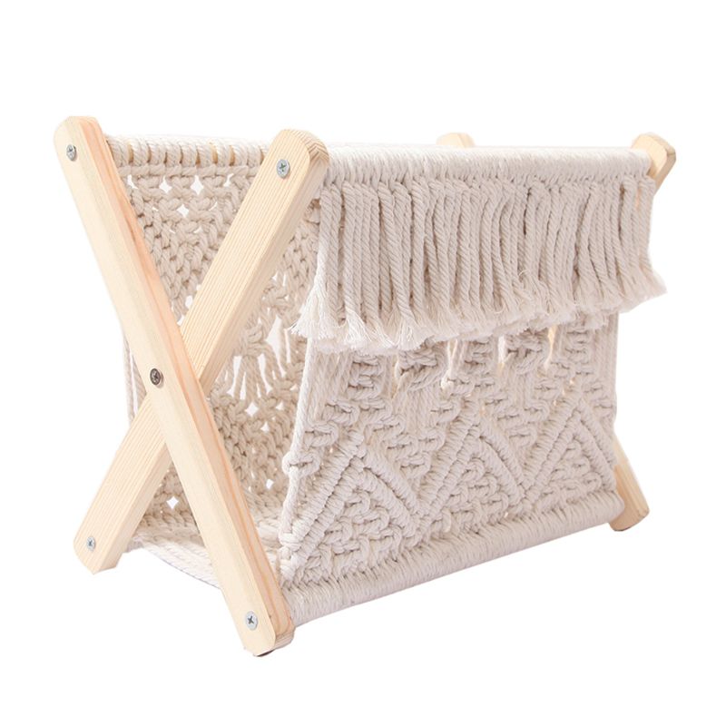 Siopsrl| Nordic Cotton Foldable Magazine Holder