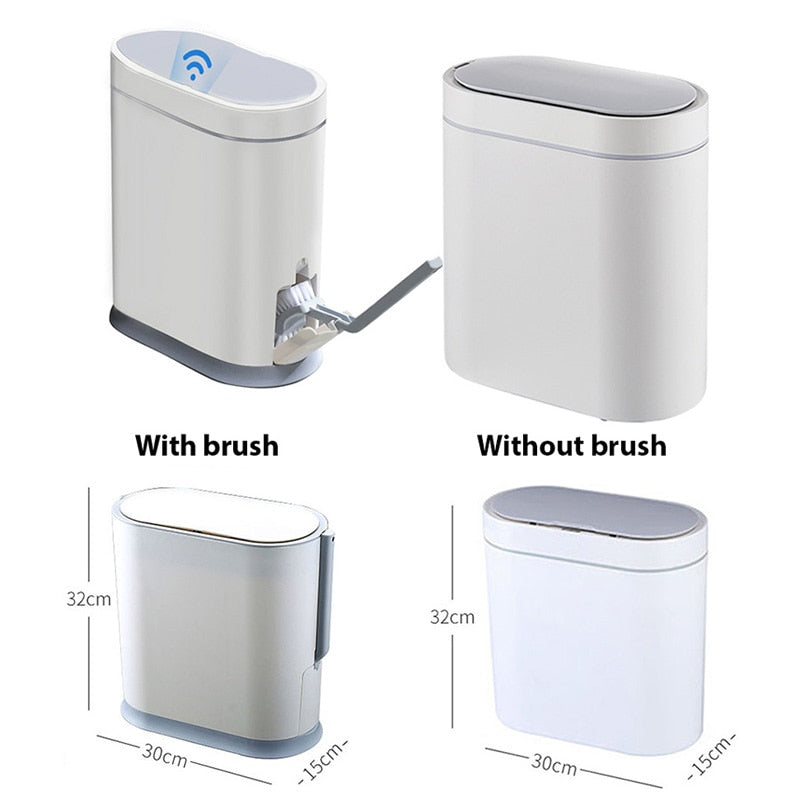 Siopsrl| Automatic Smart Sensor Brush Trash Can