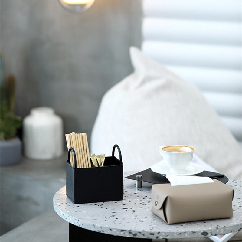 Siopsrl| Oslo Leather Storage Basket