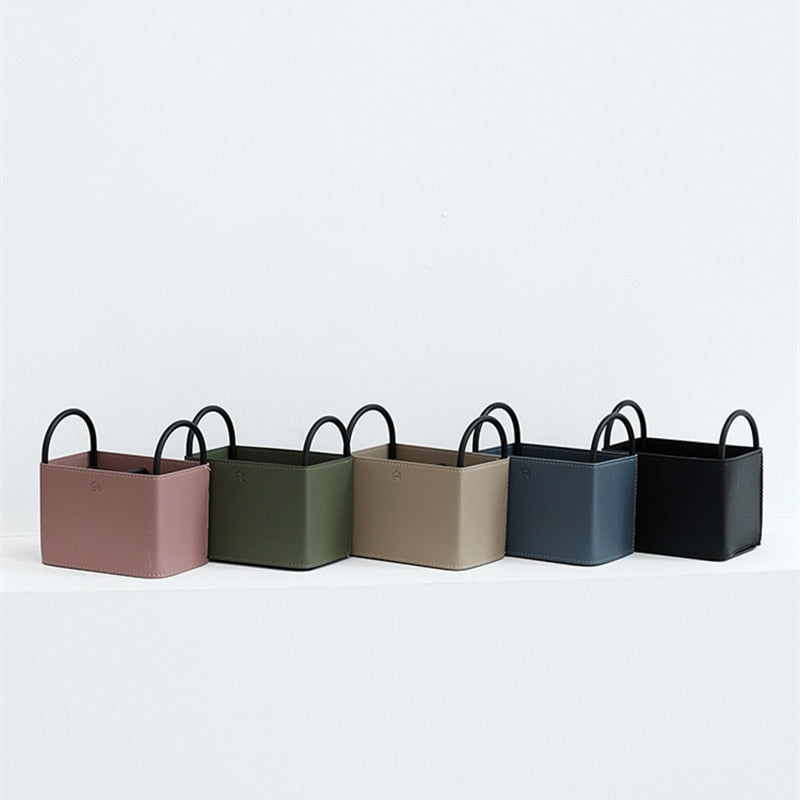 Siopsrl| Oslo Leather Storage Basket