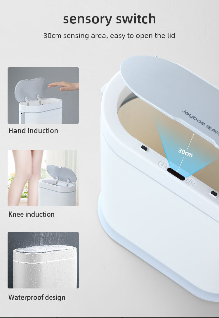 Siopsrl| Automatic Smart Sensor Brush Trash Can