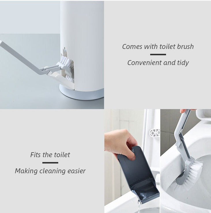 Siopsrl| Automatic Smart Sensor Brush Trash Can