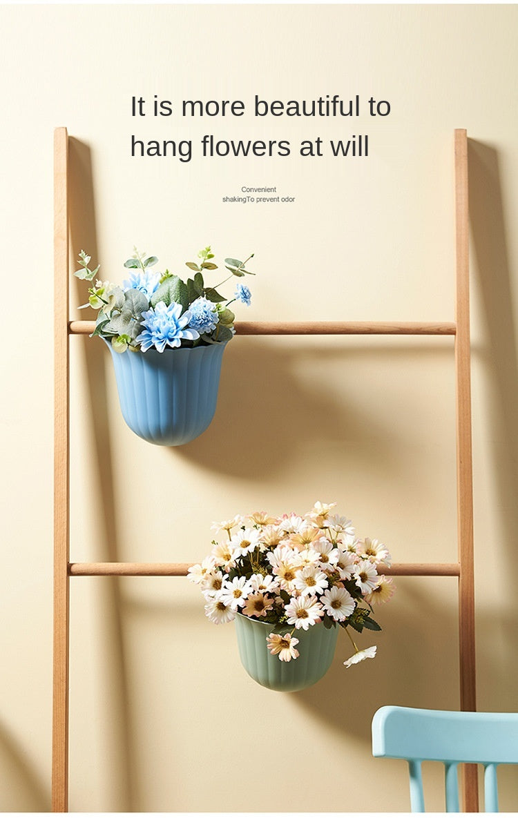 Nordic Flower Shape Hanging Trash Can | Siopsrl