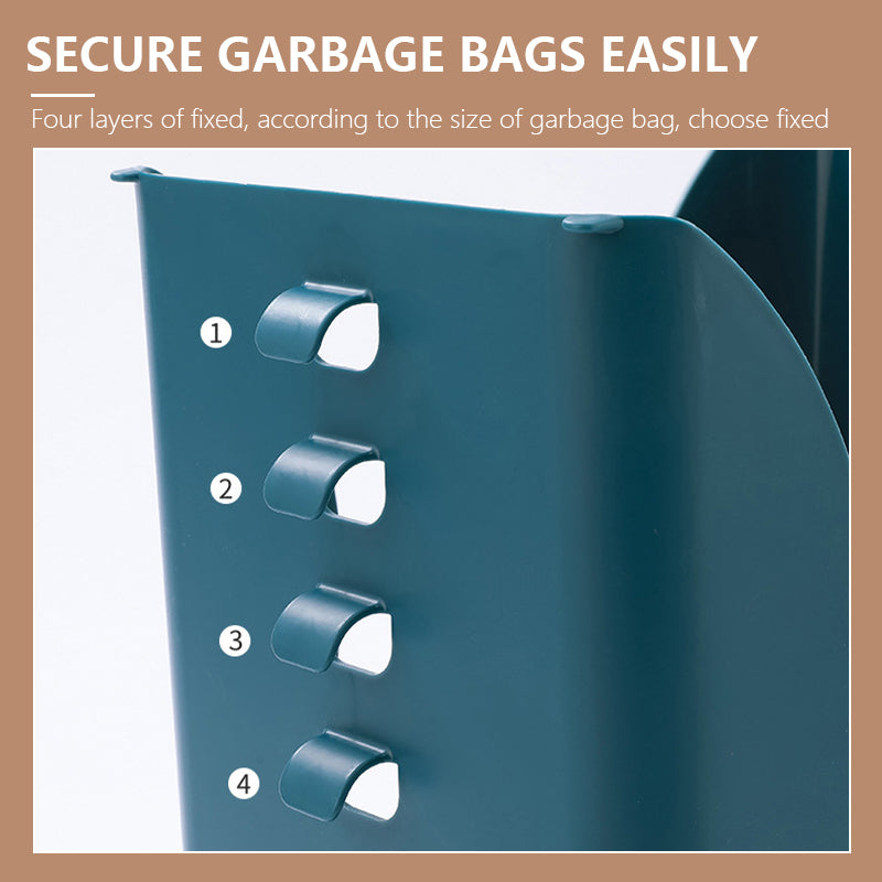 Siopsrl| Portable Easy Pastel Trash Bag Holder