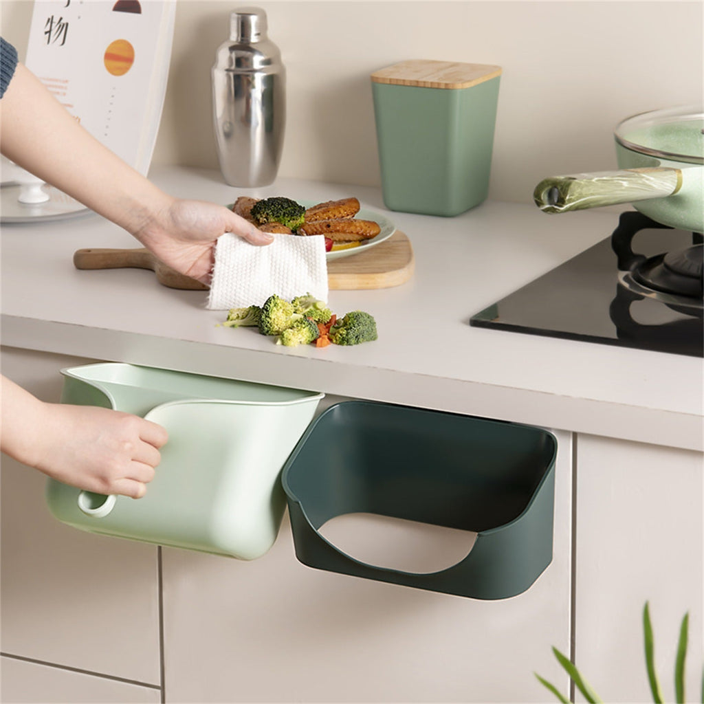Siopsrl| Cabinet Door Removable Kitchen Trash Can