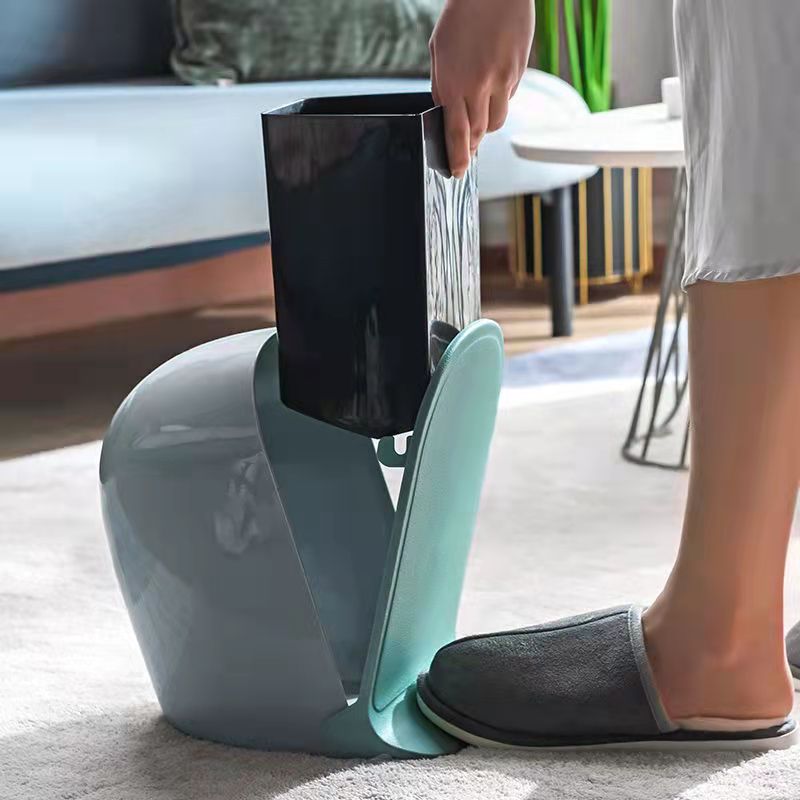 Siopsrl| Elegant Silent Pedal Trash Can