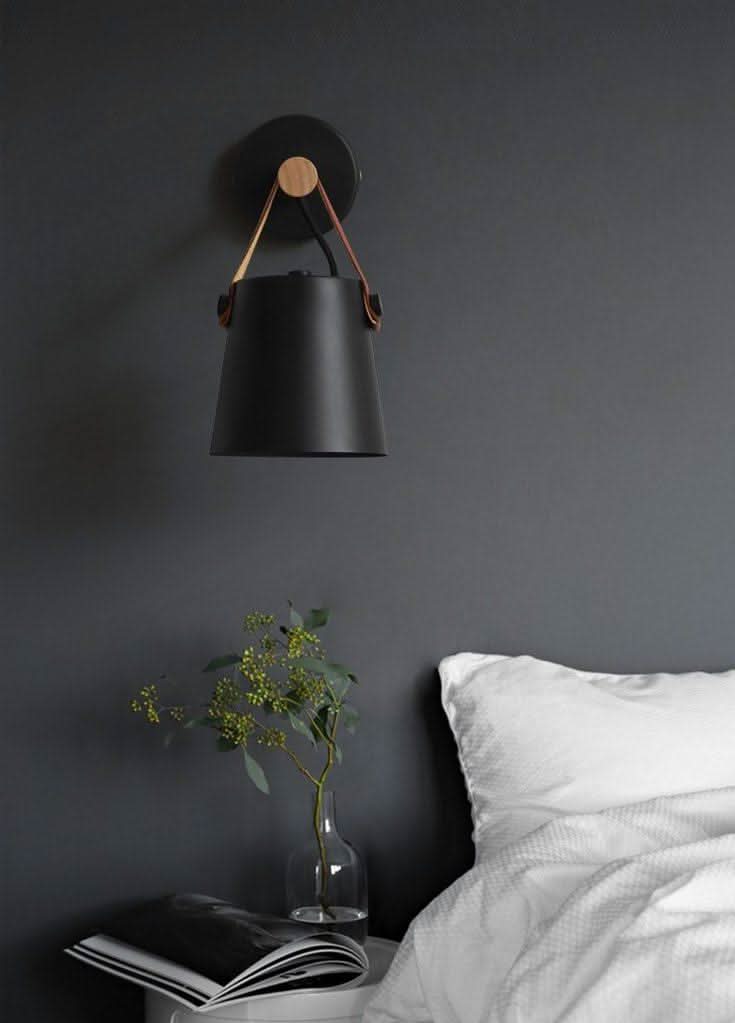 Siopsrl| Wooden Nordic Wall Lamp – Minimalist Hanging Light Fixture