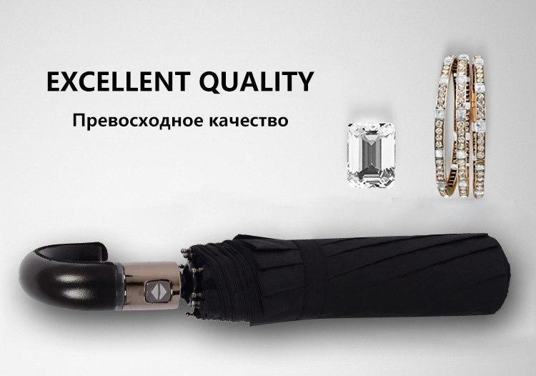 siopsrl | Premium Classic English style Automatic Umbrella Wind Resistant