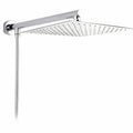 Siopsrl| Wall-Mounted Rainfall Shower Head with Adjustable Arm and Hose