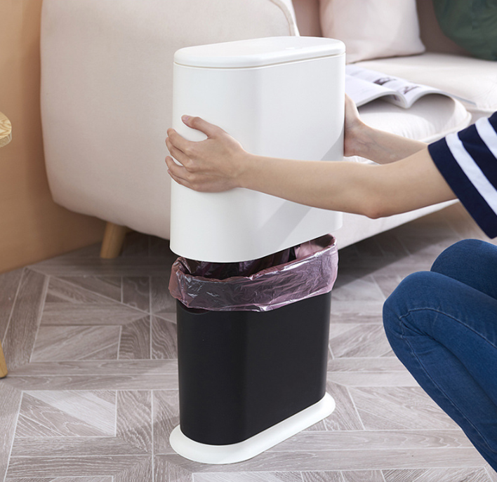Siopsrl| Waste Wise Double Compartment Trash Can