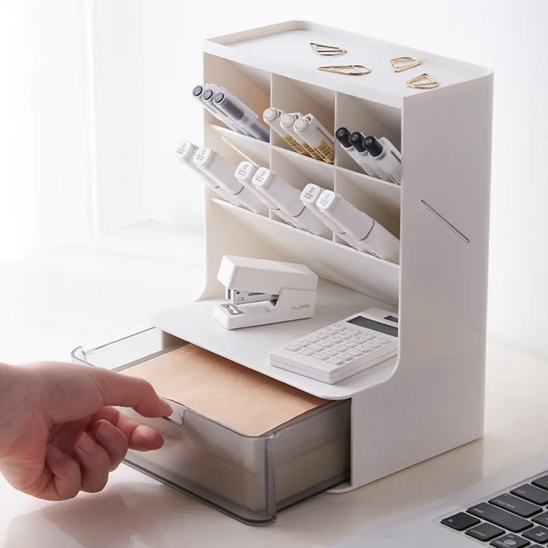 Siopsrl| Clean Tower Tidy Multifunctional Desktop Organizer