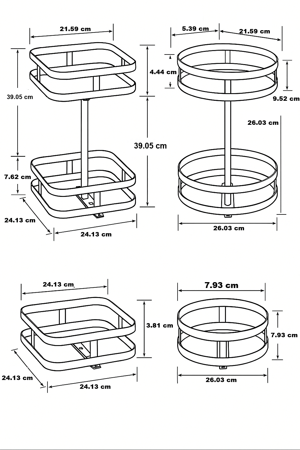 Siopsrl| Rotating Storage Rack - TwistRack 360°