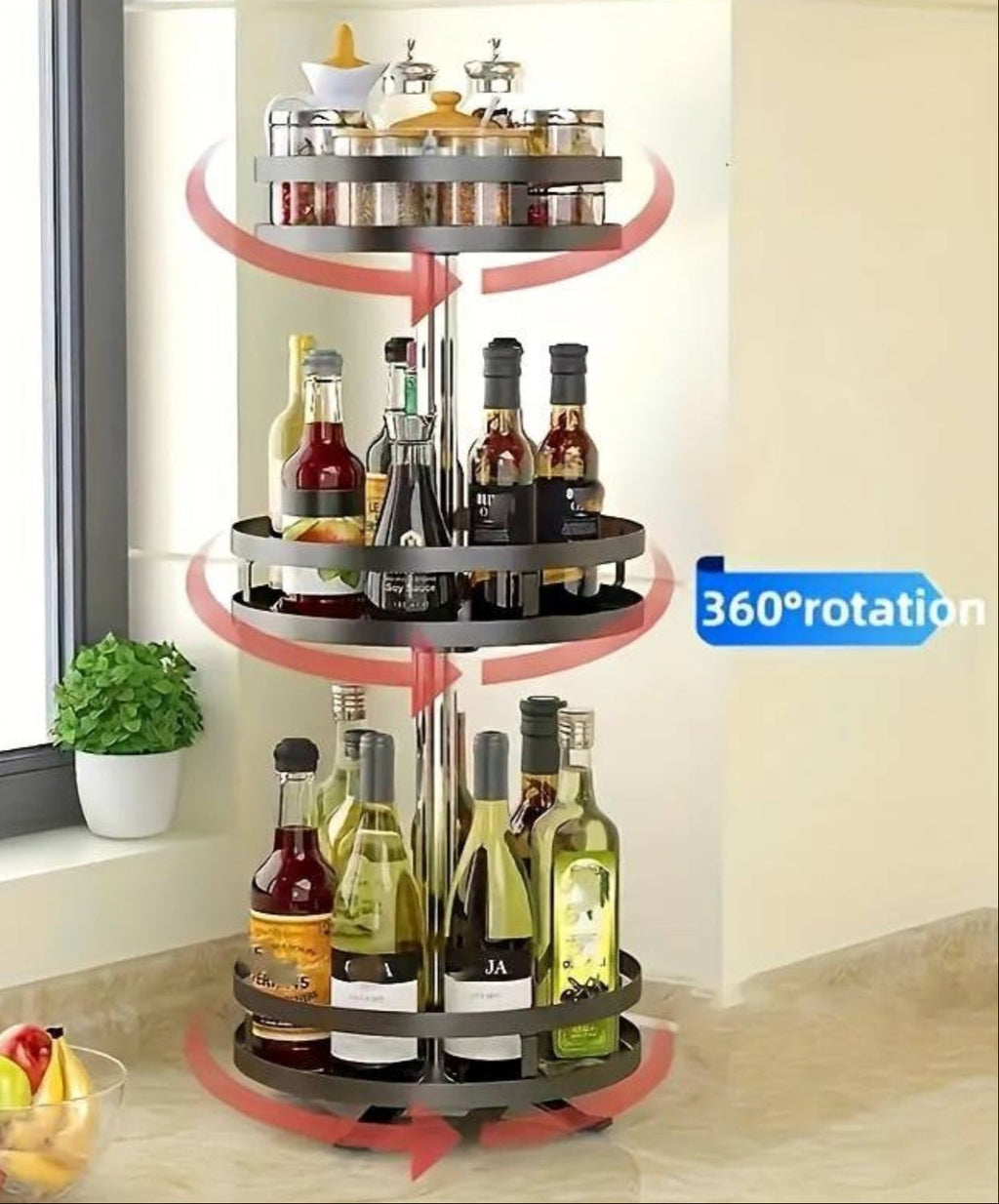 Siopsrl| Rotating Storage Rack - TwistRack 360°