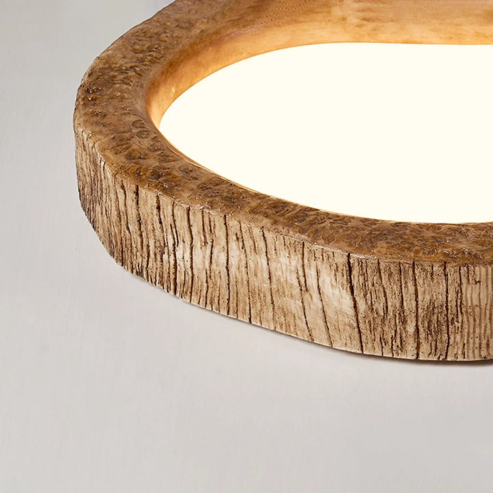 Siopsrl| Rustic LED Ceiling Light with Wood Effect - Auralog