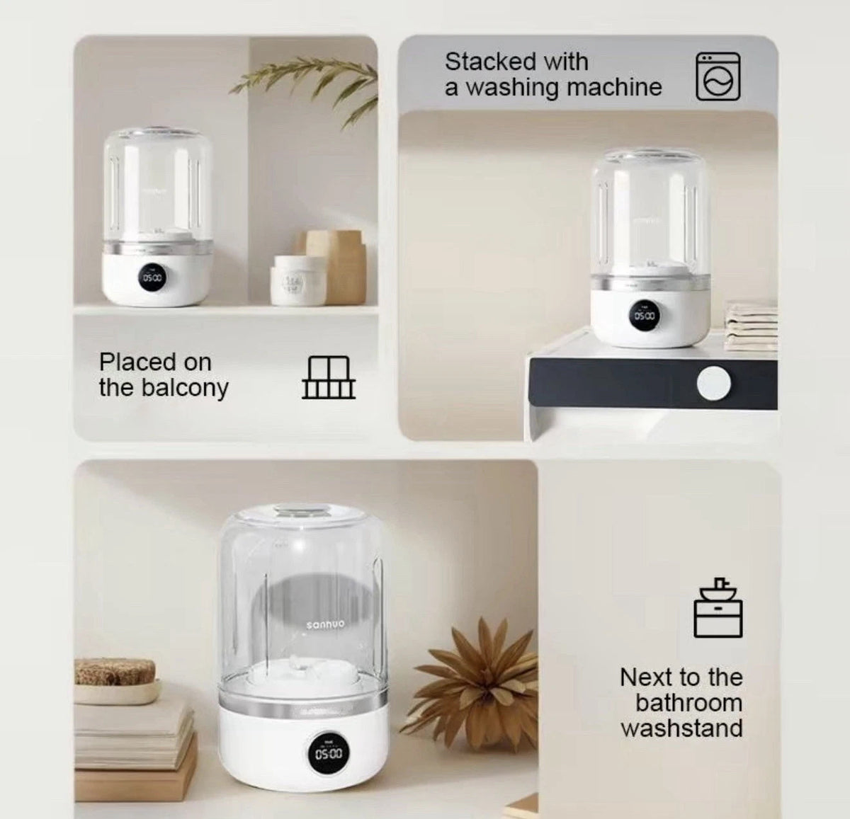 Mini Portable Washing Machine
