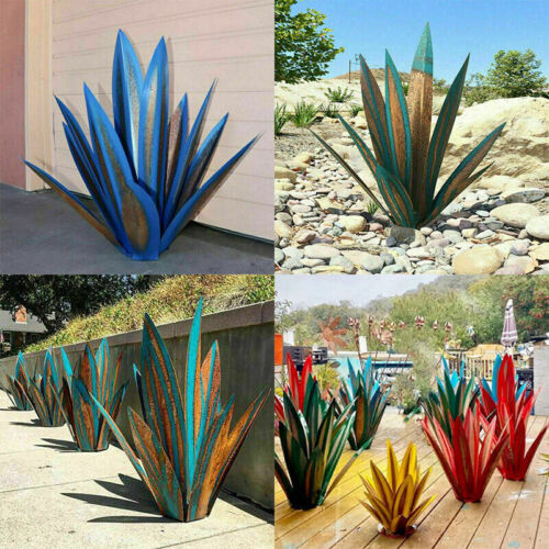 Siopsrl| Eternal Agave – Handcrafted Rust-Proof Metal Garden Sculpture for Indoor & Outdoor Decor