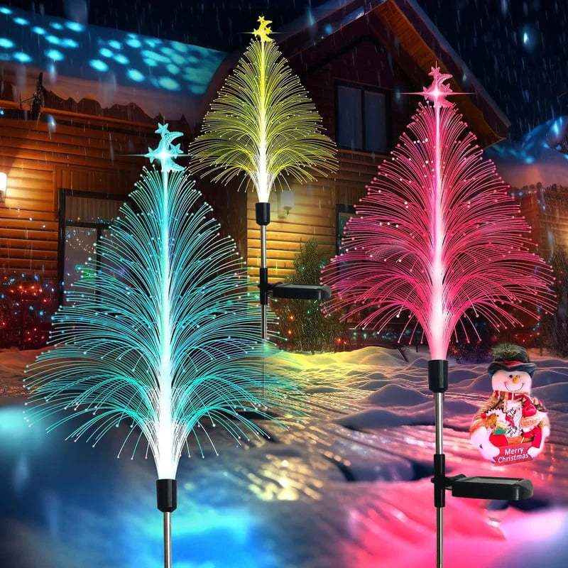 Solar Christmas Tree Lighting - LumiTree