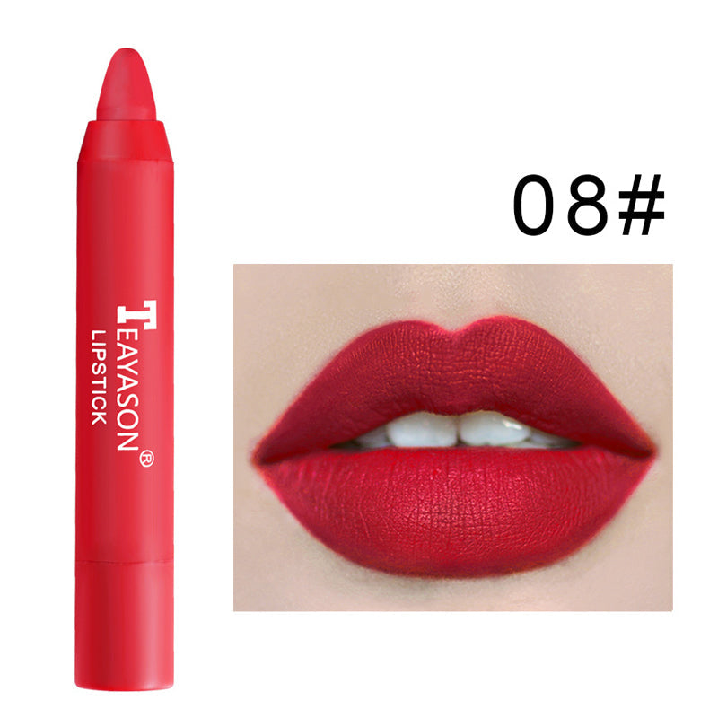 12 Colors Matte Lipstick Pencil