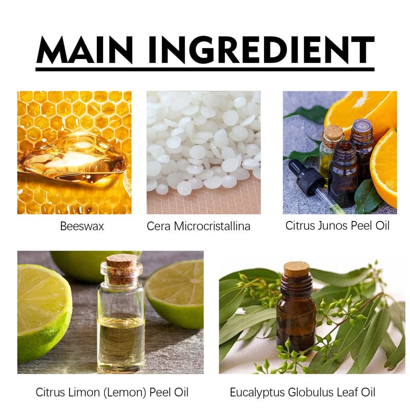 Natural micro-molecular beeswax spray