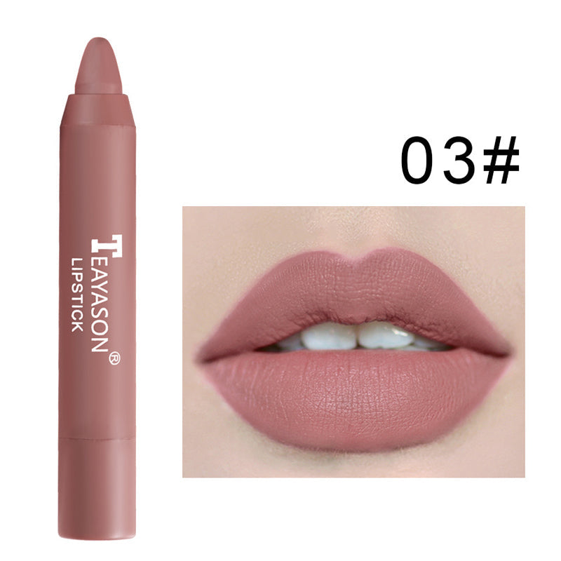 12 Colors Matte Lipstick Pencil