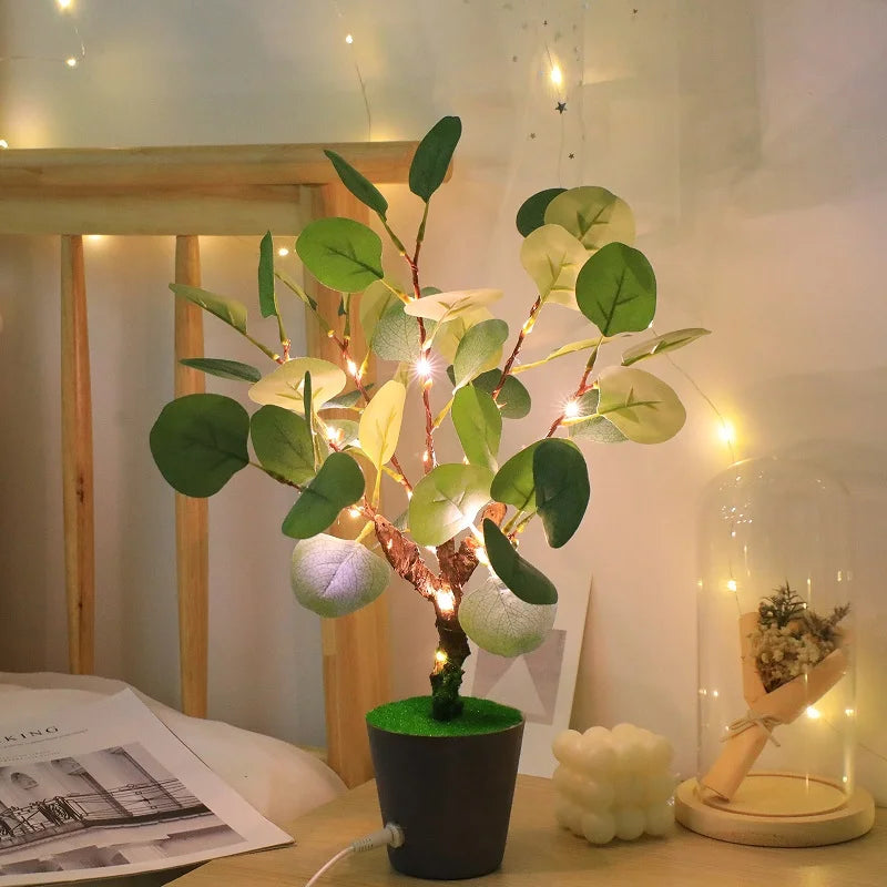 BranchGlow - LED Night Light with Festive Branches