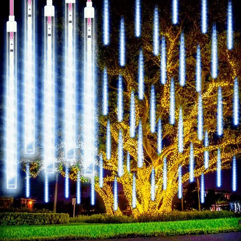 Christmas Lights Led Meteor Garden Decoration