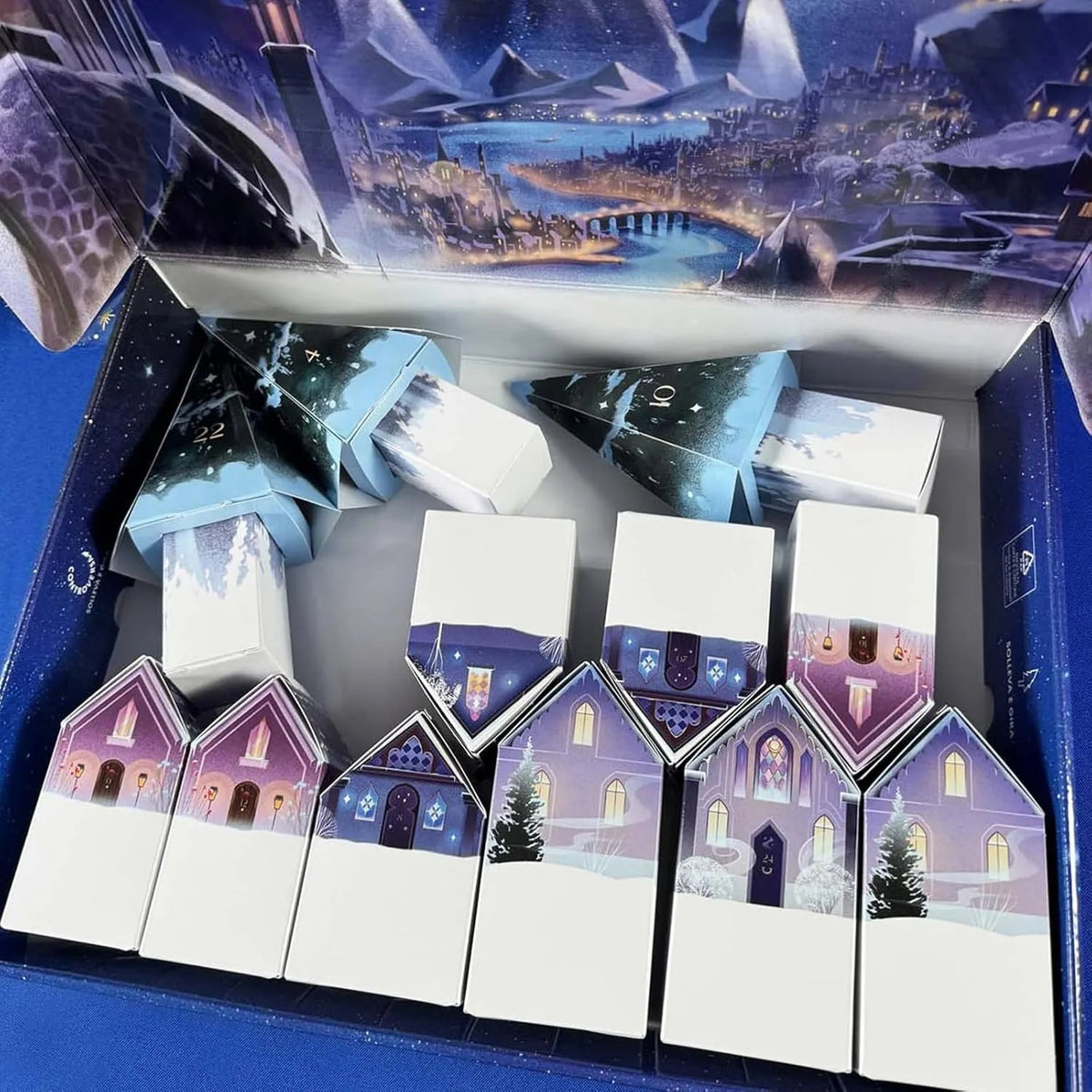 Festiva Adventskalender 2025 – 12-daagse kalender met feestelijke verrassingen & herbruikbaar design