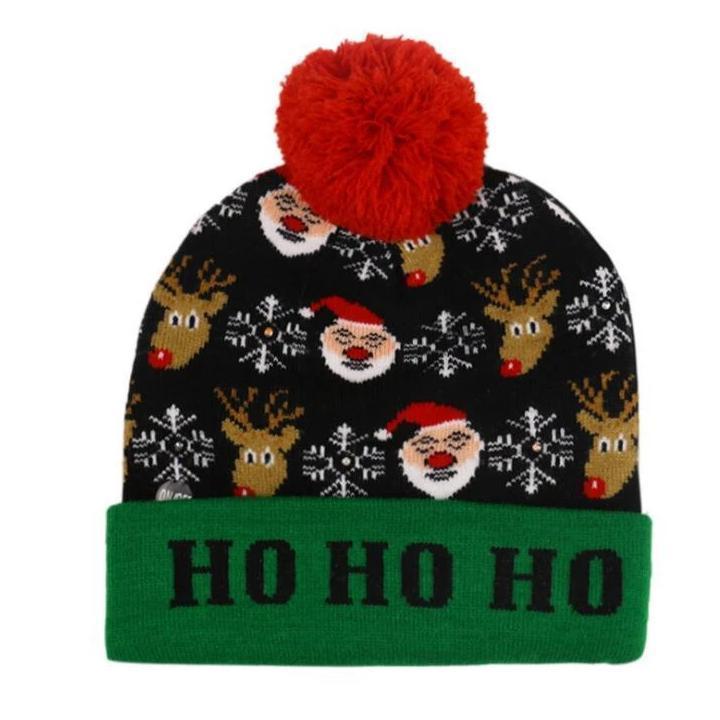 Christmas LED Bean Hat