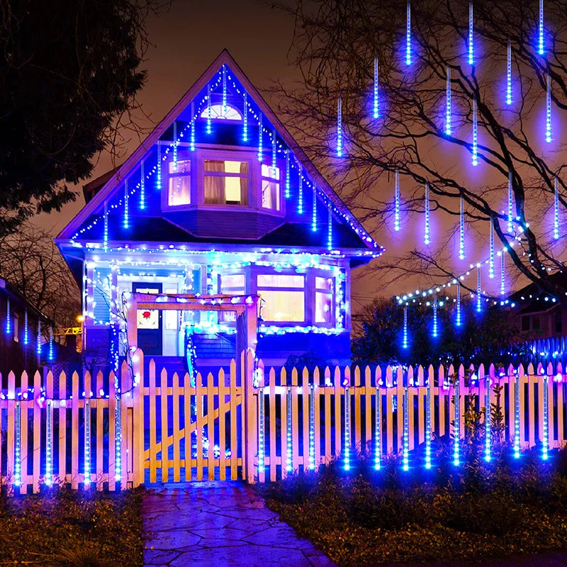 Christmas Lights Led Meteor Garden Decoration
