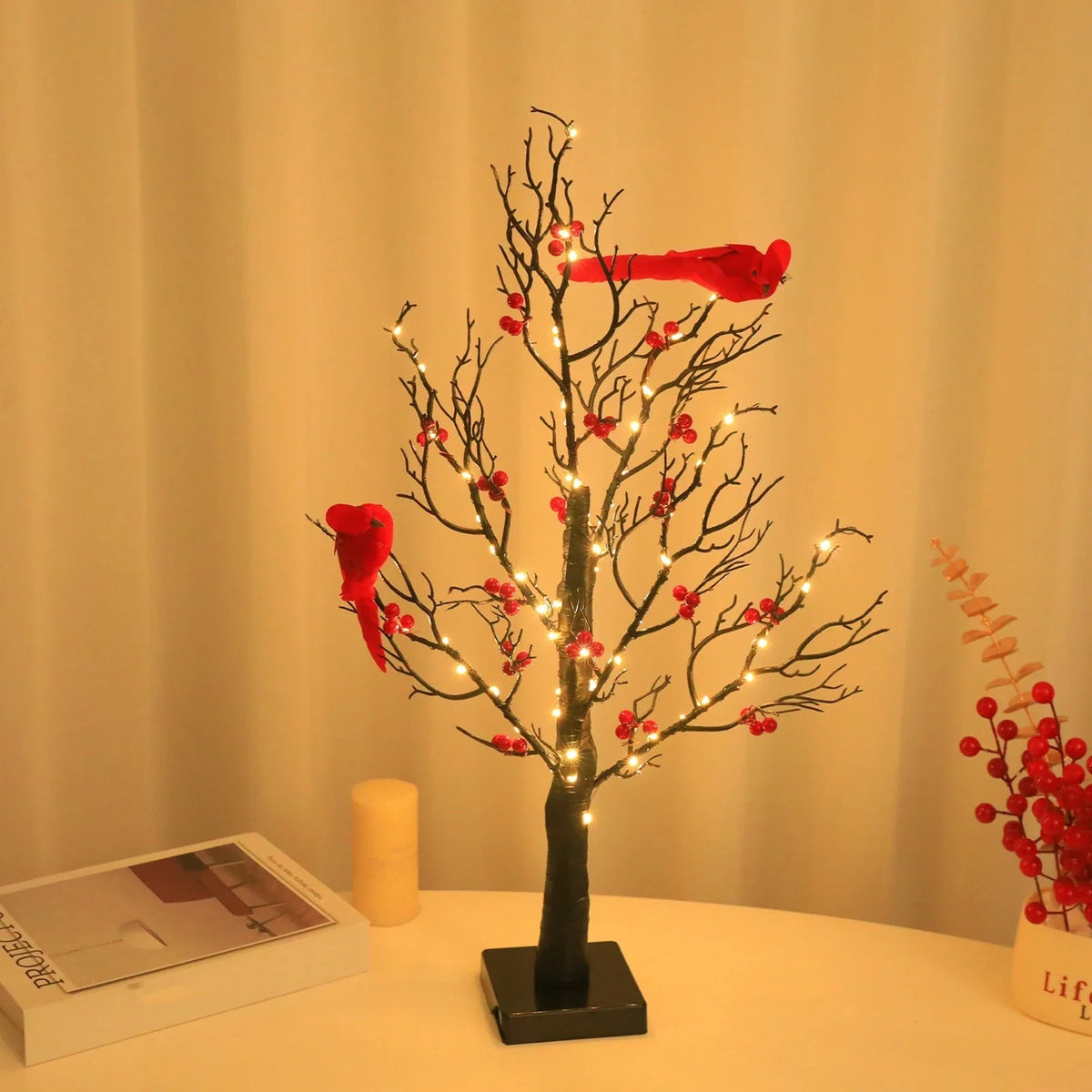 Vintage Glowing Tree