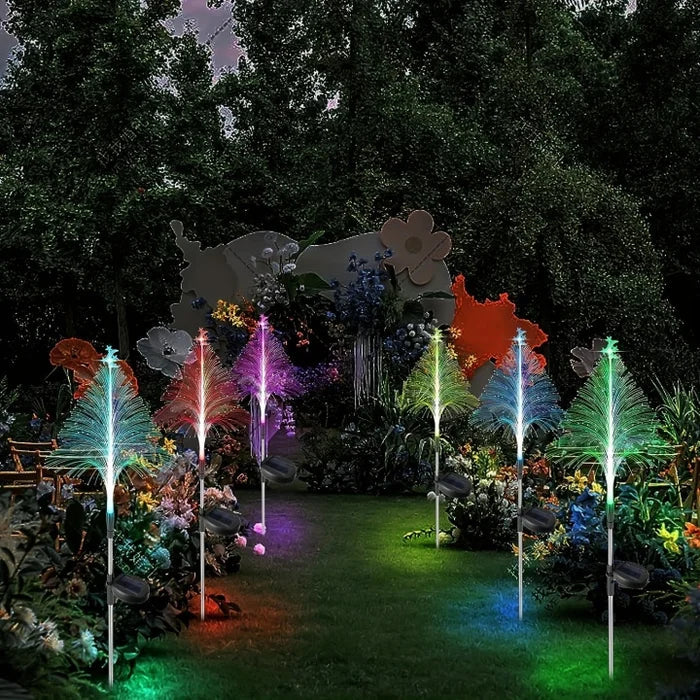 Solar Christmas Tree Lighting - LumiTree