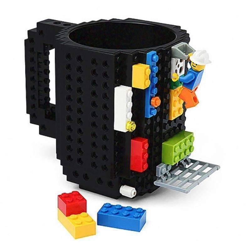 Build-On Brick Mug - BUILD UP YOUR COFFEE!