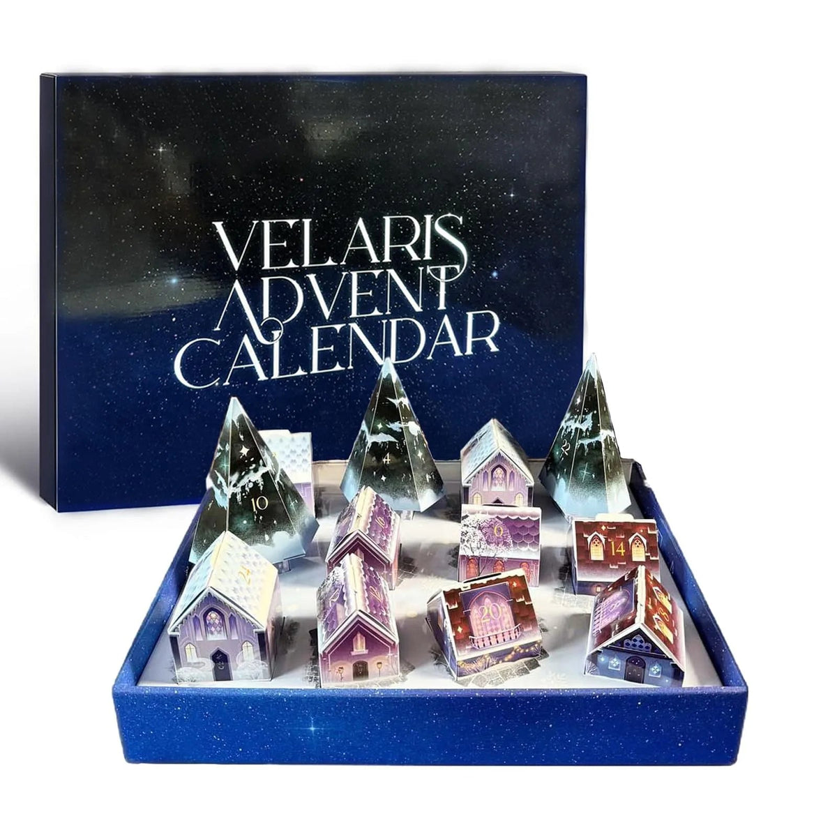 Festiva Adventskalender 2025 – 12-daagse kalender met feestelijke verrassingen & herbruikbaar design