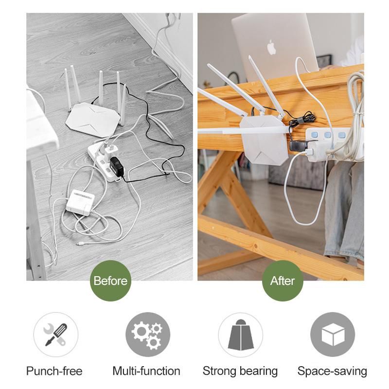 Reusable Self-Adhesive Wall Hooks with Waterproof and Oilproof Finish