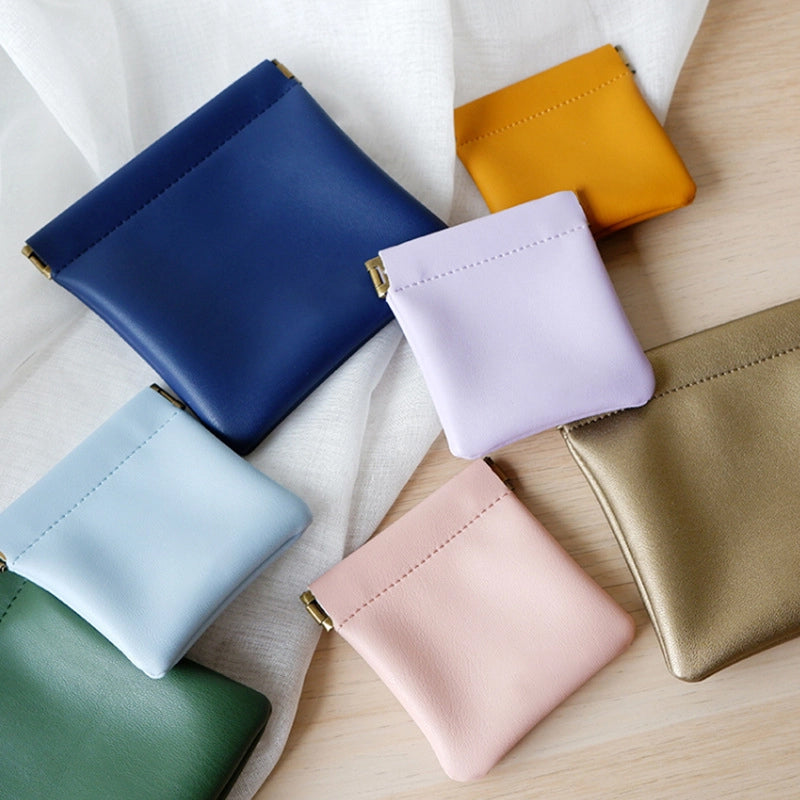 Free dove leather wallet